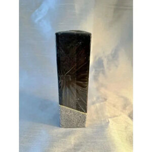 2/25$ Vintage Black And Silver Square Pillar Candle Montanas Candle